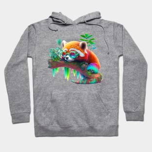 Sleeping Red Panda Hoodie